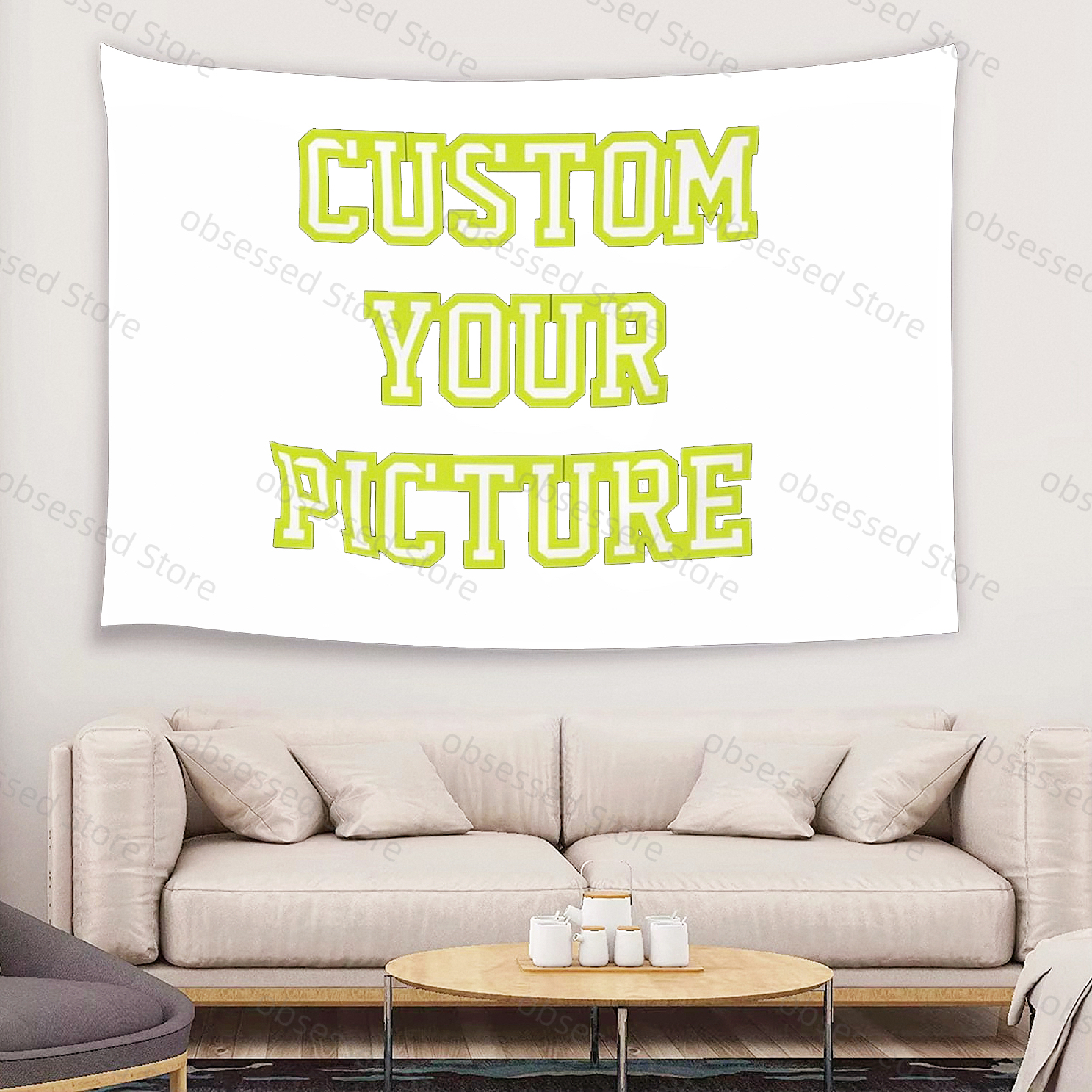 Home Textiles And Decor - Customized tapestry printing for your pictures,