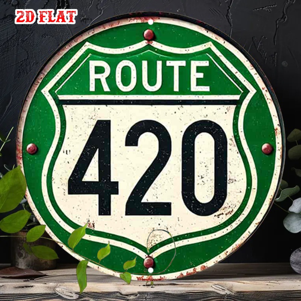 Home Textiles Brands - Brand Route 420 Vintage Green Metal