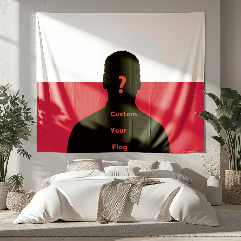 Home Textiles And Decor - 1Pc Custom Photo Polyster Flag Backdrop,Home