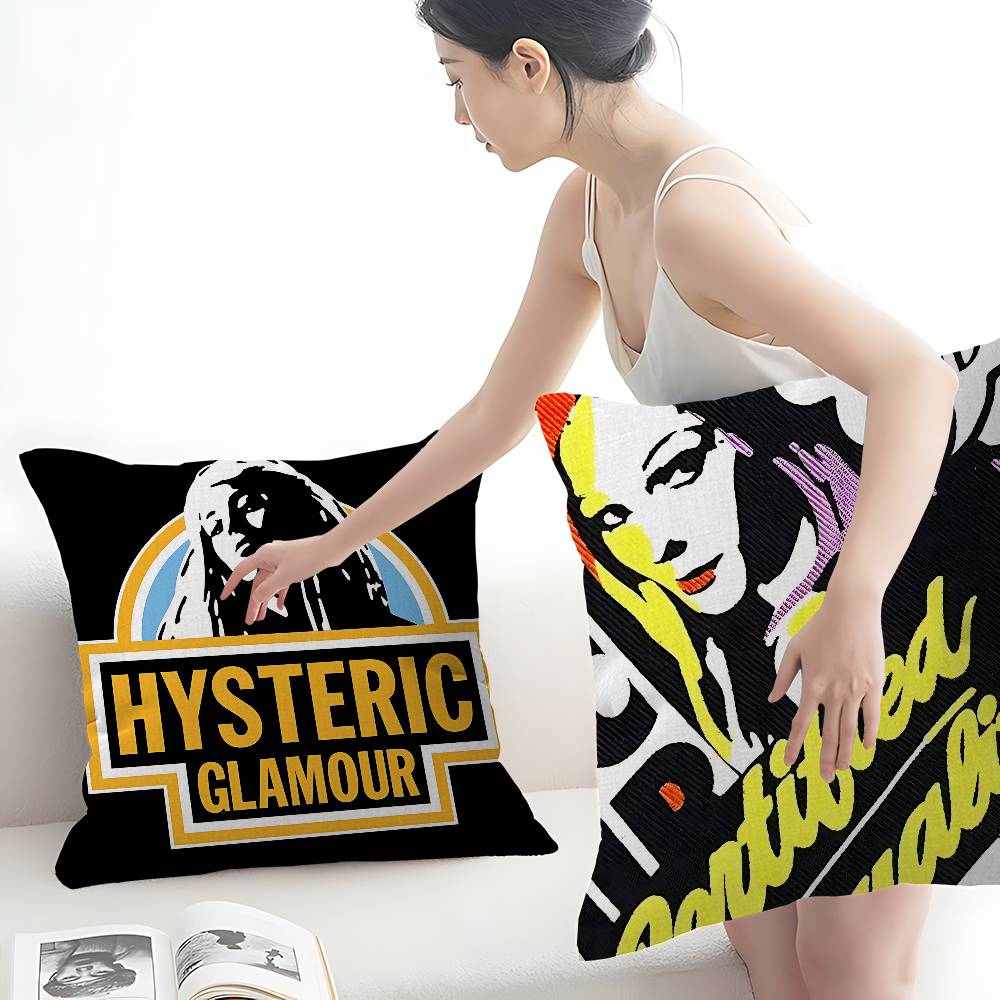 Home Textiles Brands - Popular Street Brand H-Hysteric G-Glamour Cushion
