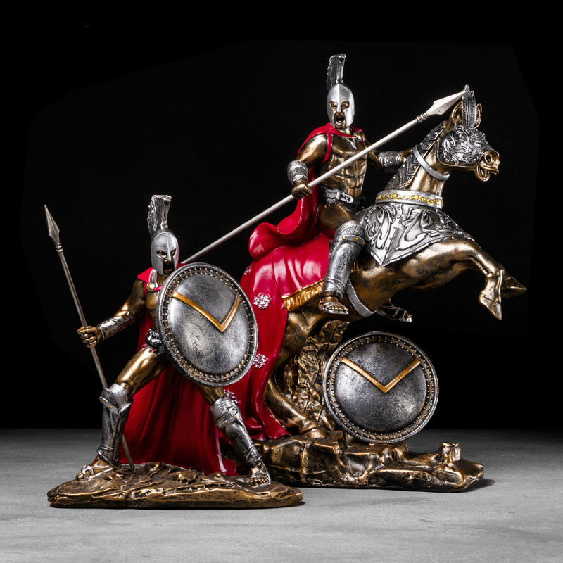 Exquisite Vintage Roman Warrio - Xt Home Textiles reseña y precio