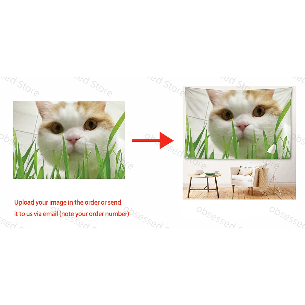 Customized tapestry printing f - Home Textiles And Decor reseña y precio