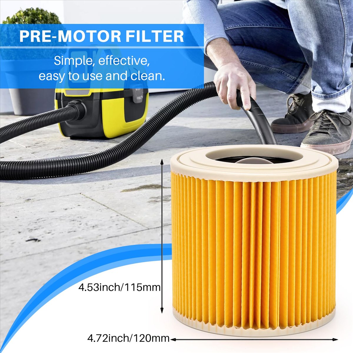 YDSC 2 Pcs Cartridge Filter fo - P & C Home Textiles Usa reseña y precio