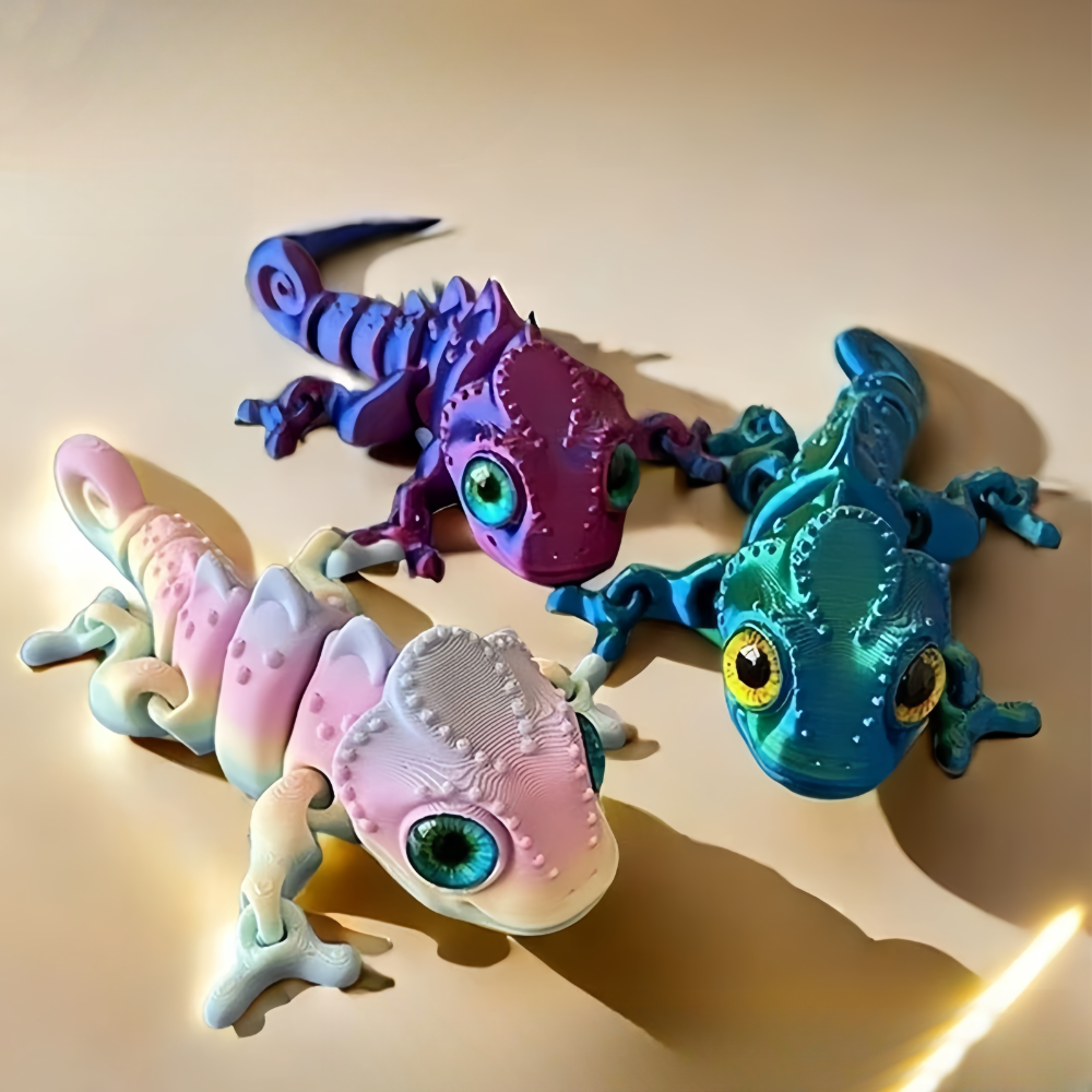 3D Printing Chameleon Figures  - Xt Home Textiles reseña y precio