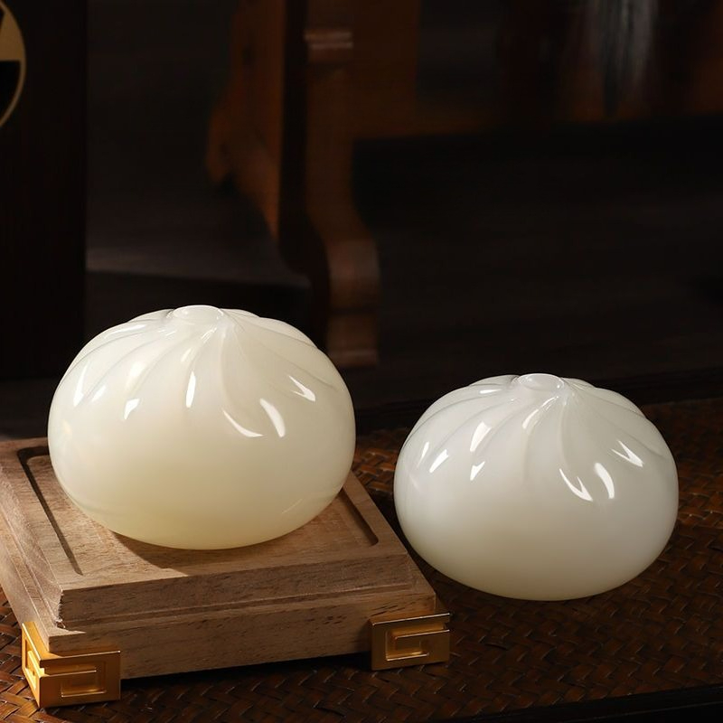Lucky White Jade Bun Baozi Tea - Xt Home Textiles reseña y precio