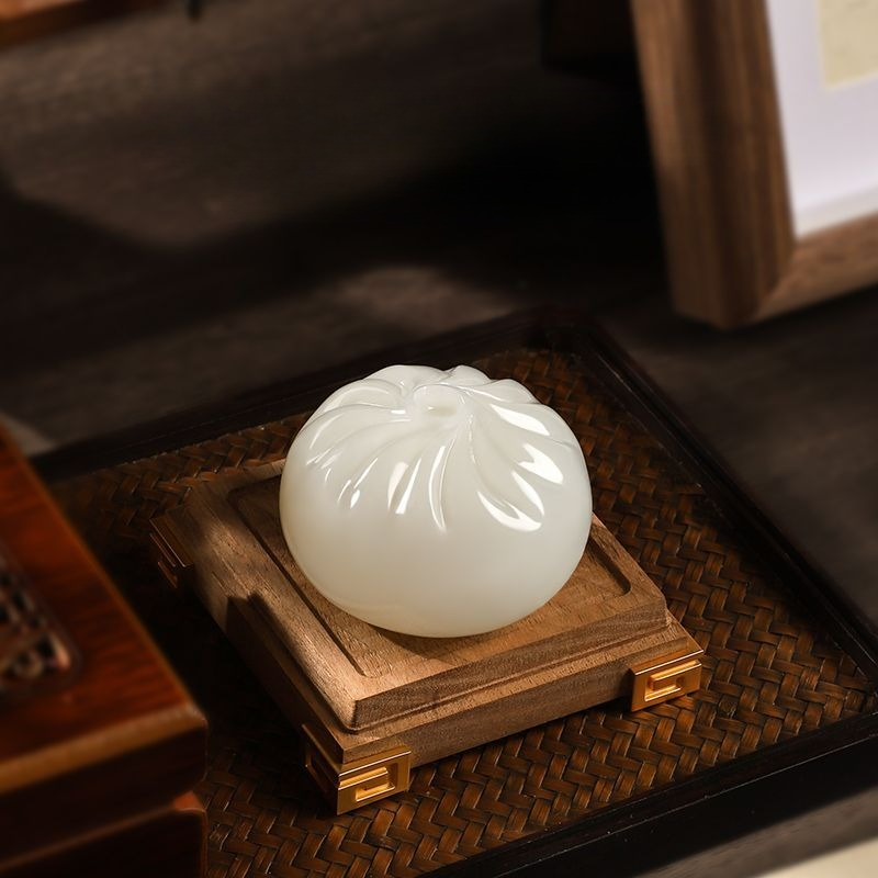 Lucky White Jade Bun Baozi Tea - Xt Home Textiles reseña y precio