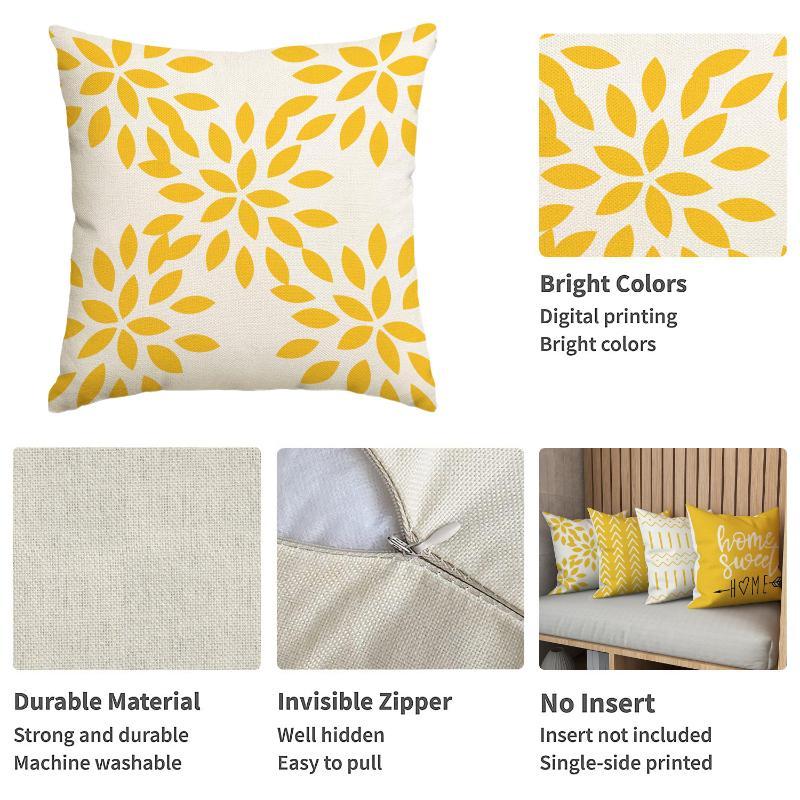 Geometric Pattern Pillow Case  - Home Textiles And Decor reseña y precio