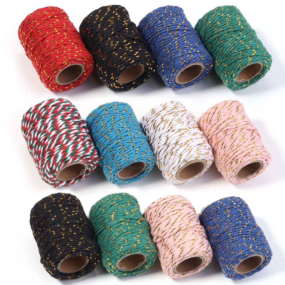20M/Roll Cotton Cord Baker Twi - Home Textiles And Decor reseña y precio