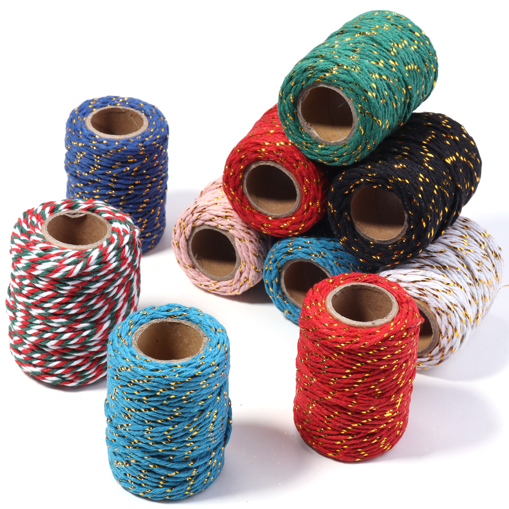 20M/Roll Cotton Cord Baker Twi - Home Textiles And Decor reseña y precio