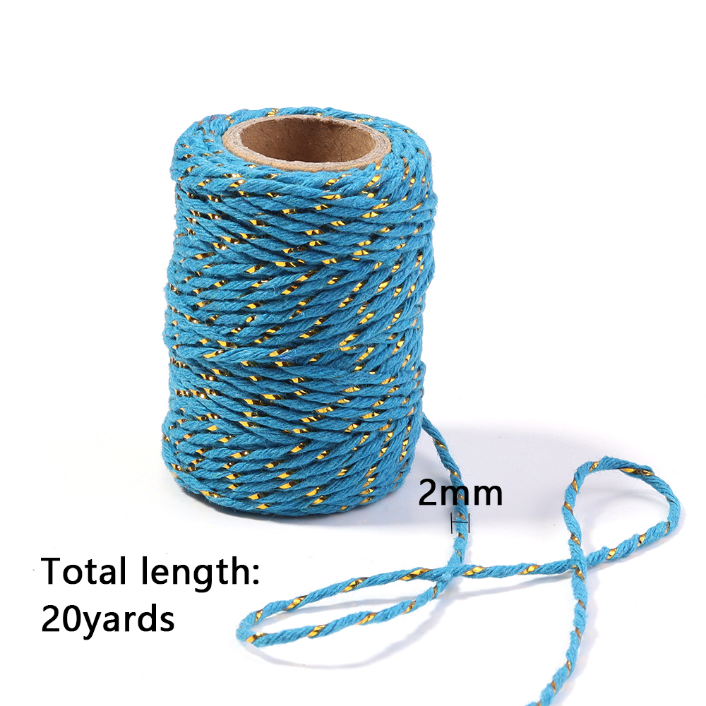 20M/Roll Cotton Cord Baker Twi - Home Textiles And Decor reseña y precio