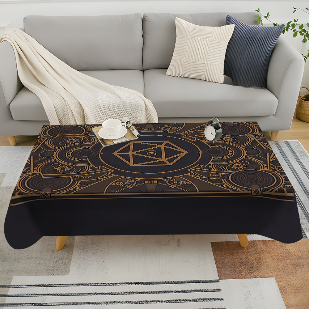 Steampunk Black Golden Gear Pa - Home Textiles And Decor reseña y precio