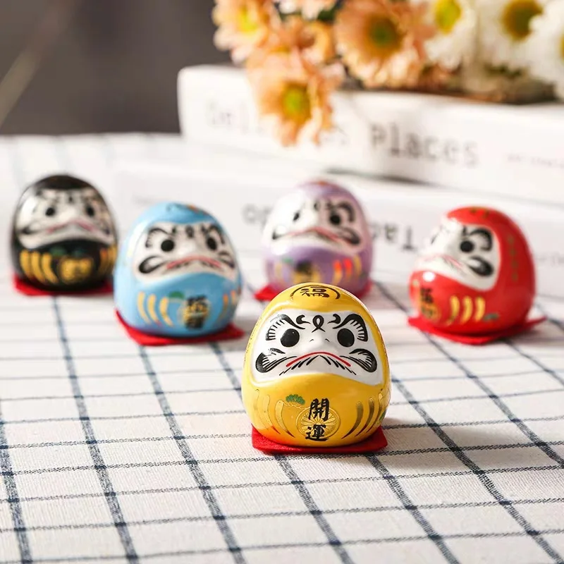 Japanese Ceramic Daruma Crafts - Xt Home Textiles reseña y precio