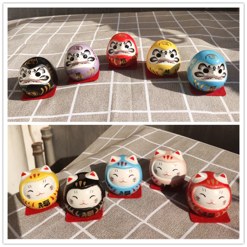 Japanese Ceramic Daruma Crafts - Xt Home Textiles reseña y precio