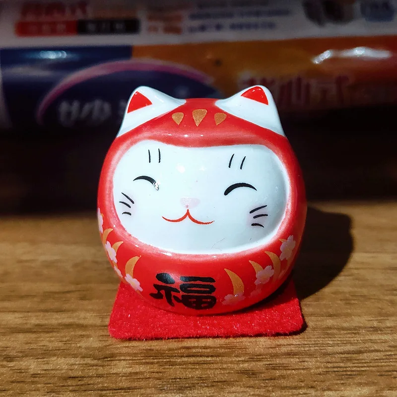 Japanese Ceramic Daruma Crafts - Xt Home Textiles reseña y precio