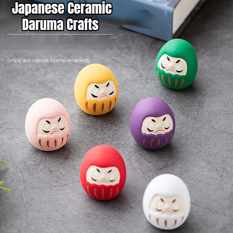Japanese Ceramic Daruma Crafts - Xt Home Textiles reseña y precio