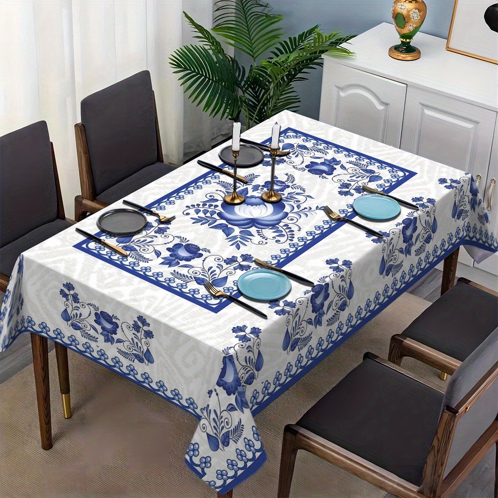 Country Style Square Tableclot - Home Textiles And Decor reseña y precio
