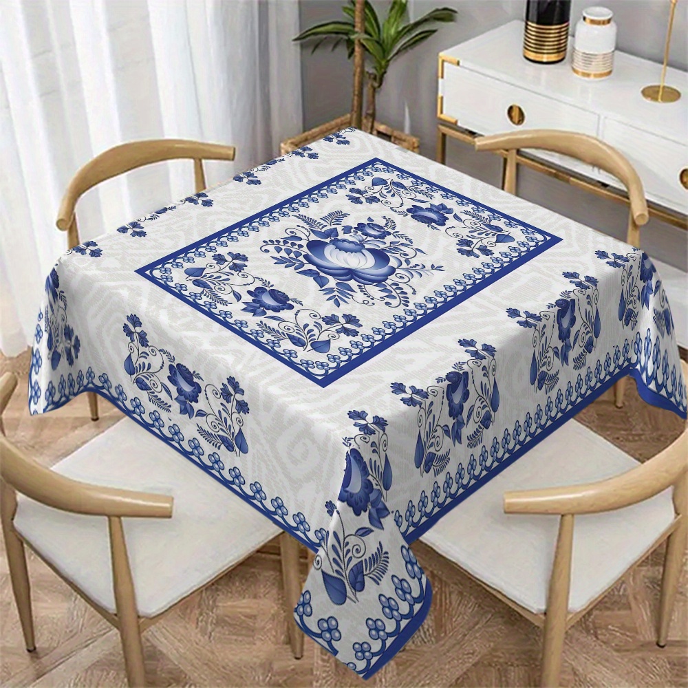 Country Style Square Tableclot - Home Textiles And Decor reseña y precio