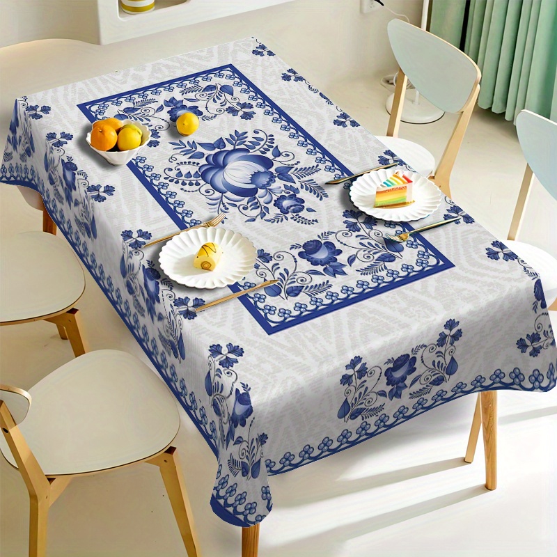Country Style Square Tableclot - Home Textiles And Decor reseña y precio