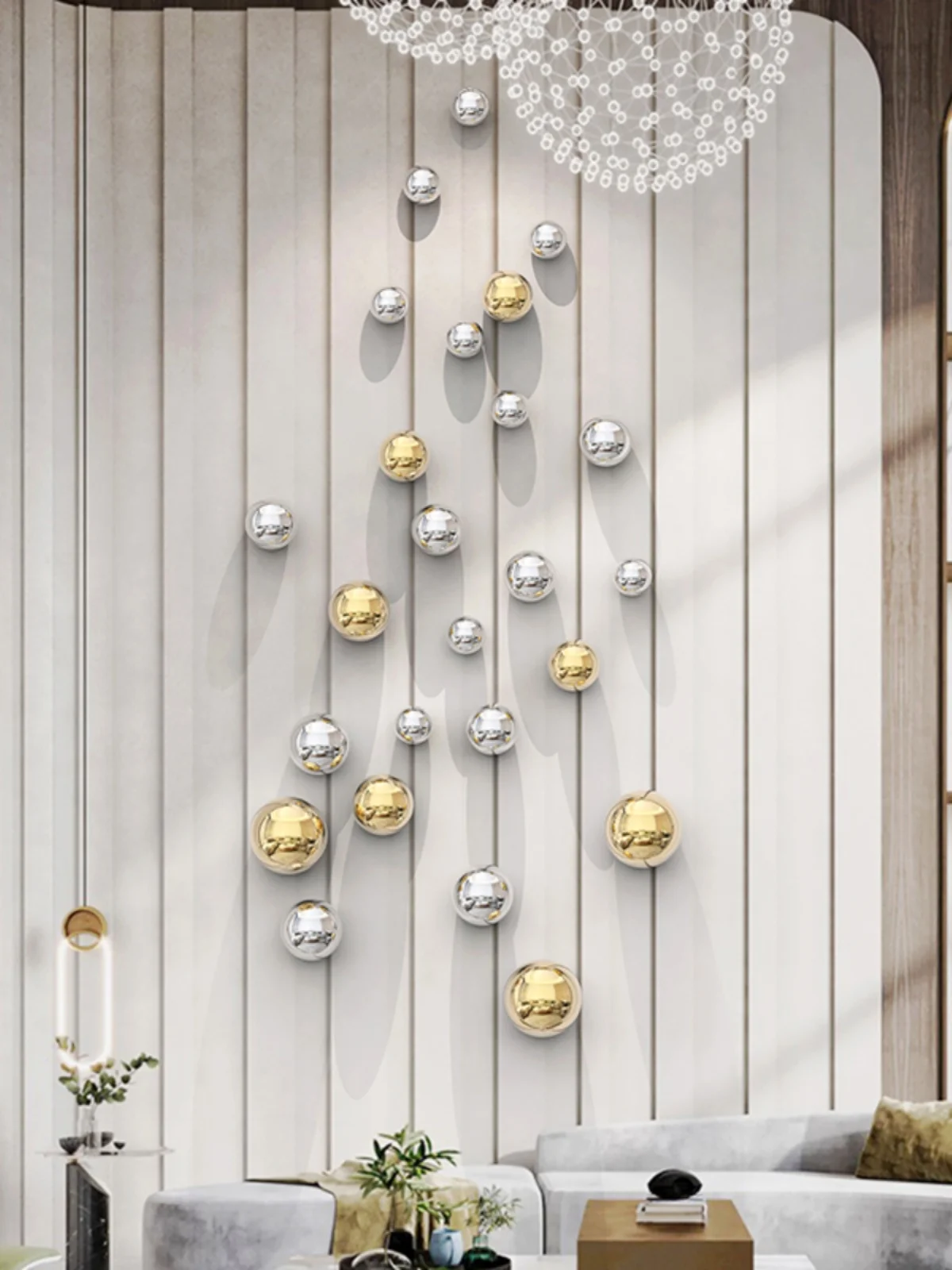 Wall Decor Imitation Stainless - Xt Home Textiles reseña y precio