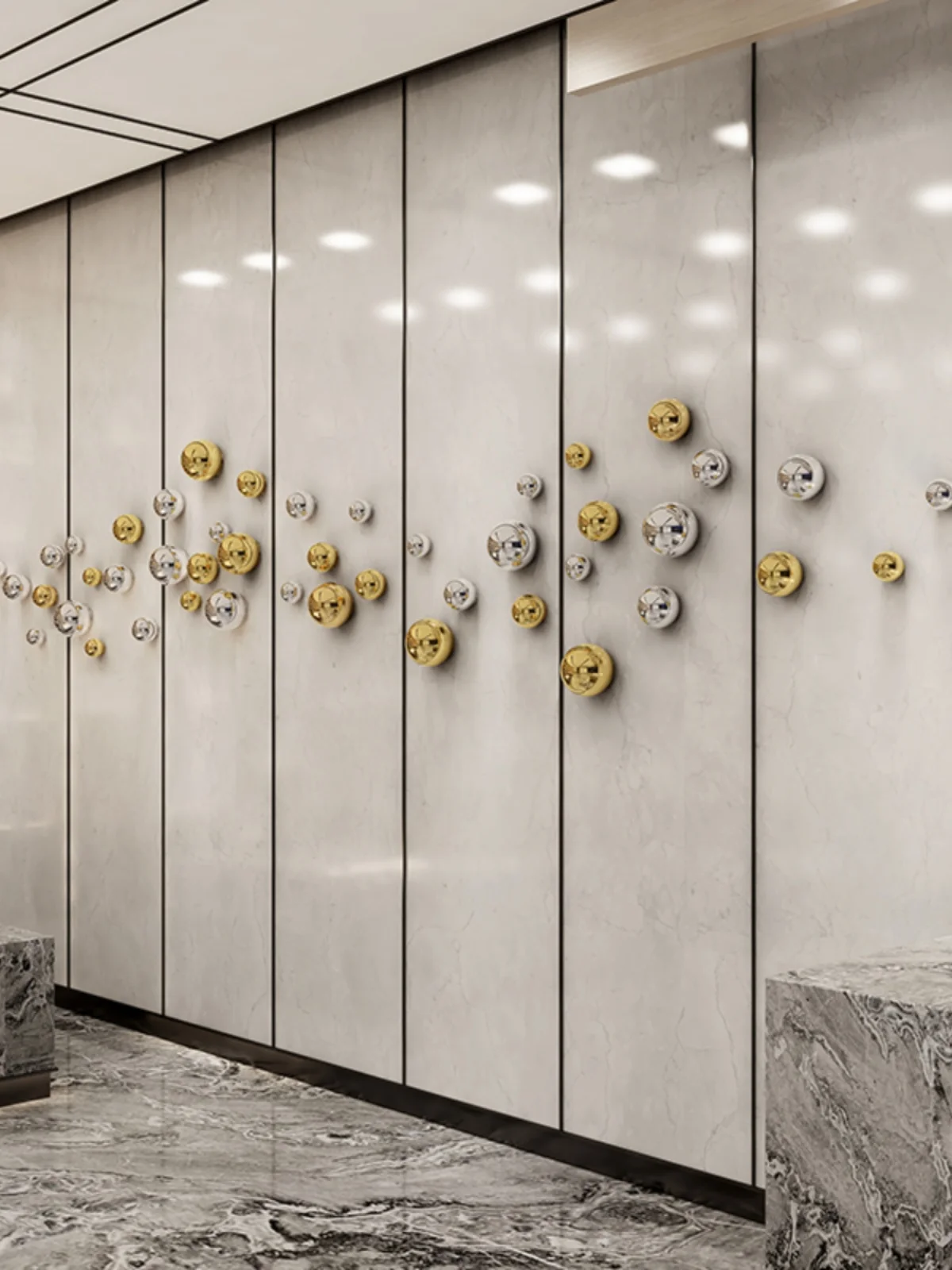 Wall Decor Imitation Stainless - Xt Home Textiles reseña y precio