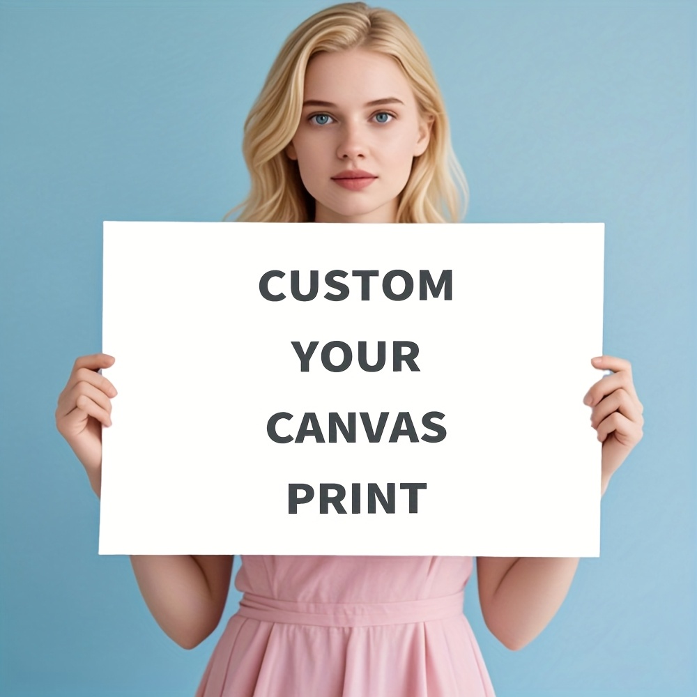Custom Canvas Print with Your  - Home Textiles And Decor reseña y precio